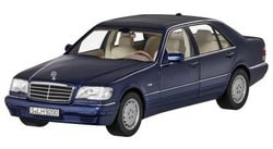   Mercedes S 500 L, V140, 1994-1998, Azurite Blue
