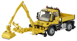   Mercedes Unimog, U430, Road-rail vehicle with combinat