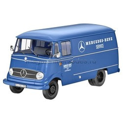   Mercedes L319, Van, Mercedes-Benz Service, 1956-67, Blue