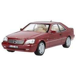   Mercedes CL 600 (1996 - 1998) C 140, Red