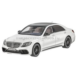   Mercedes S 63 long-wheelbase, Designo Diamond White Bright
